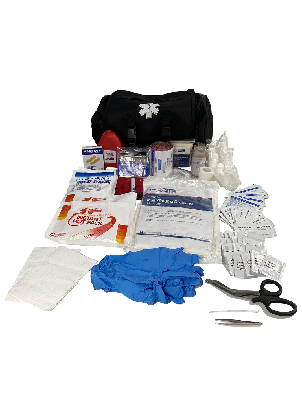 LINE2Design Black Economic Cab Bag First Aid Kit