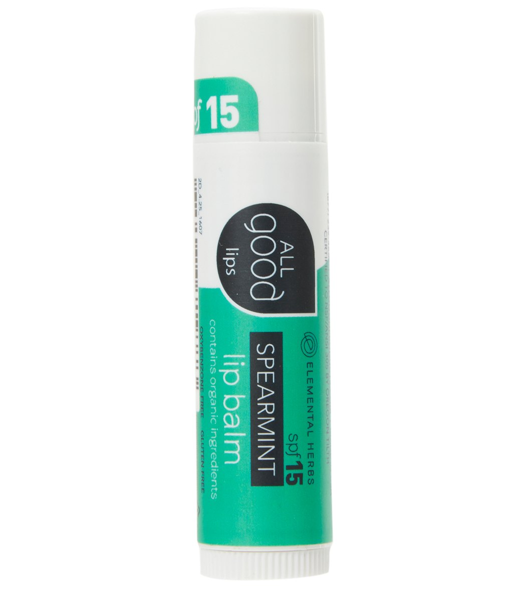 All Good SPF 15 Spearmint Lip Balm