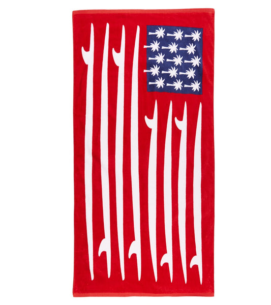 Wet Products American Surf Flag Towel 30"X 60"