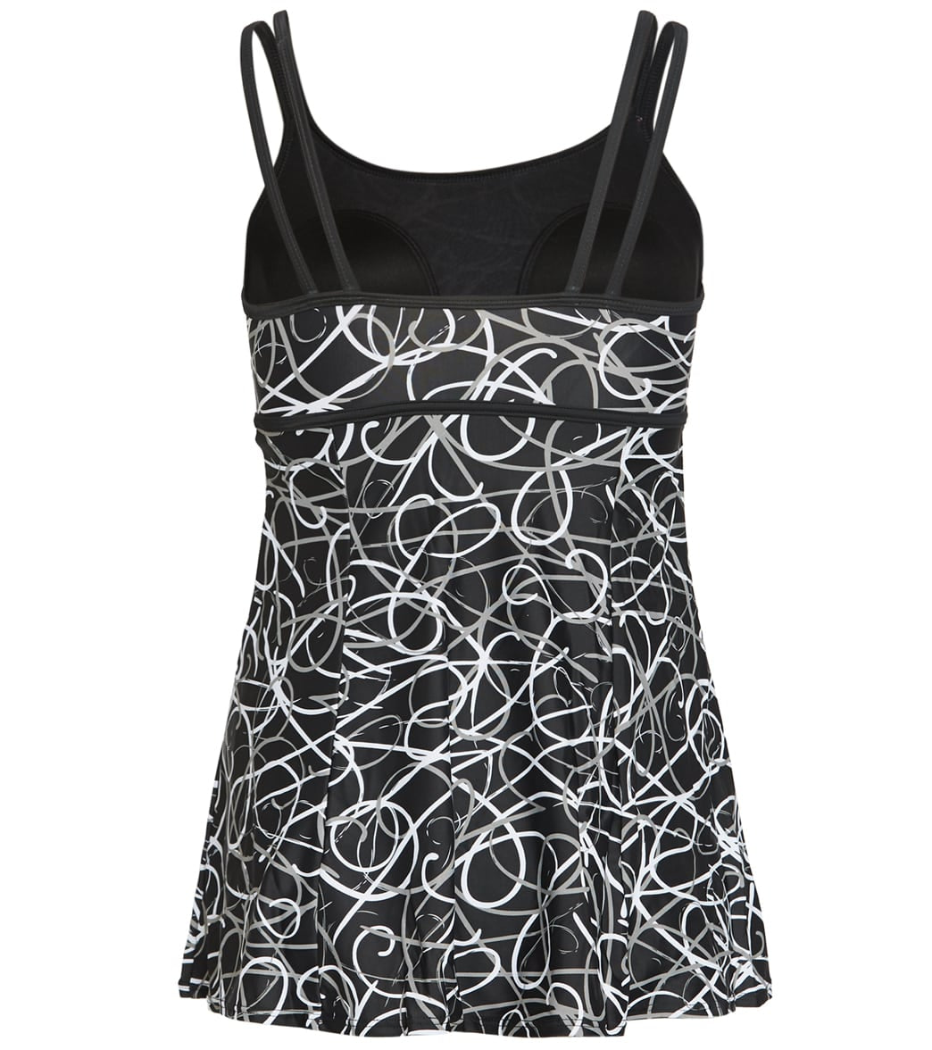 Waterpro Women's Swirl Swim Dress