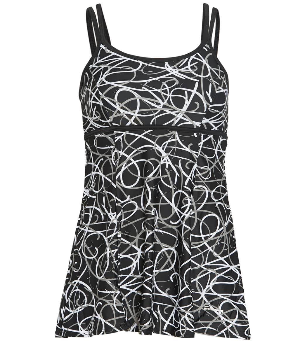 Waterpro Women's Swirl Swim Dress