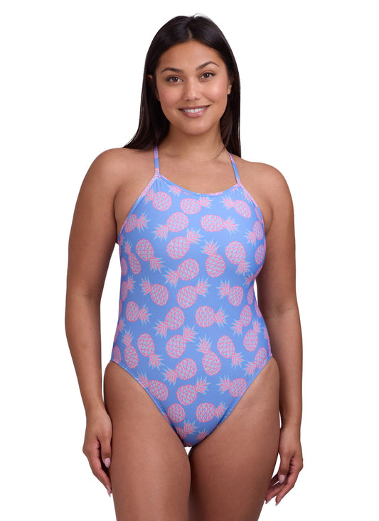 JOLYN Women's Jackson 4 Tropicpina One Piece Swimsuit