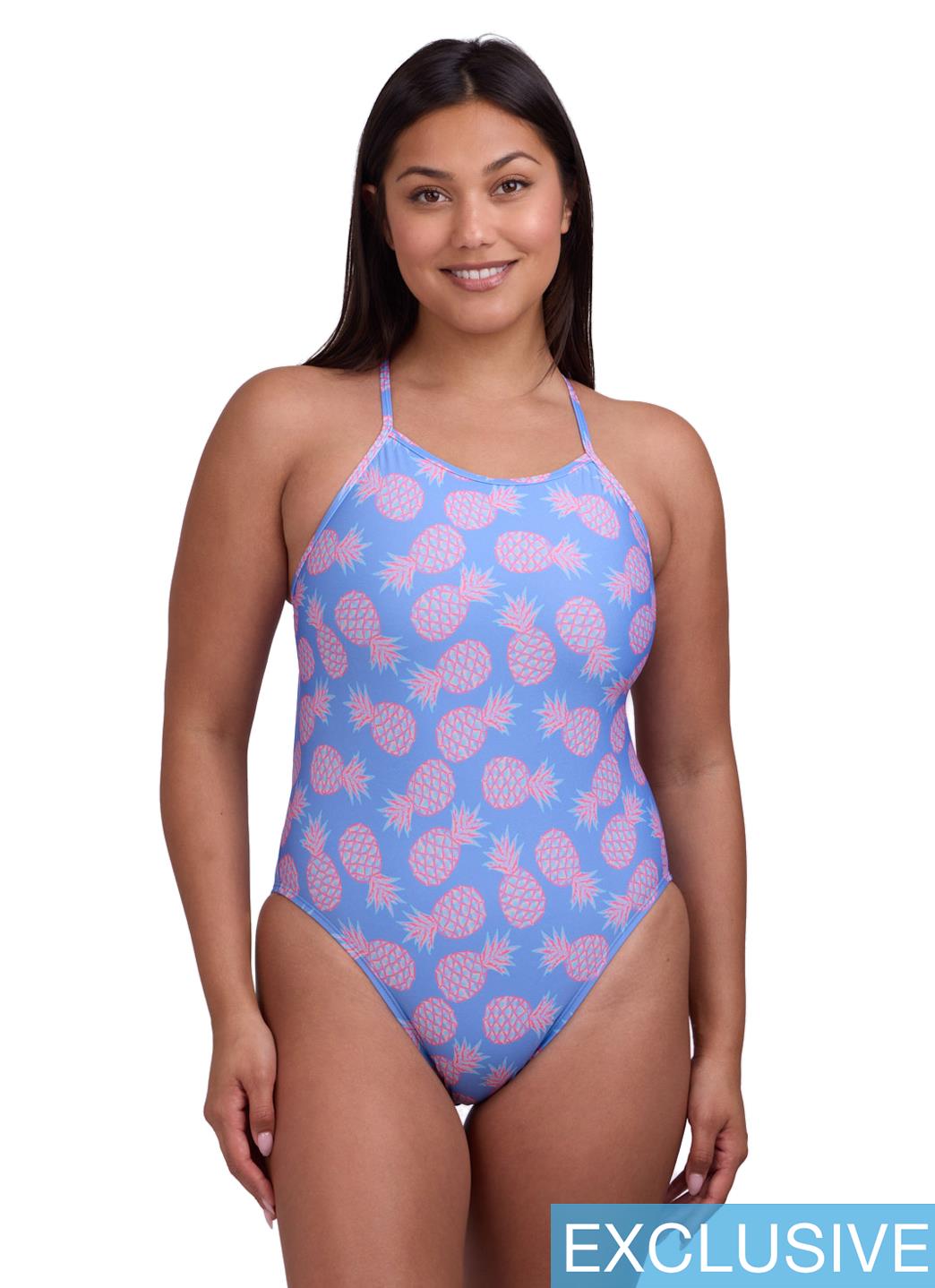 JOLYN Women's Jackson 4 Tropicpina One Piece Swimsuit