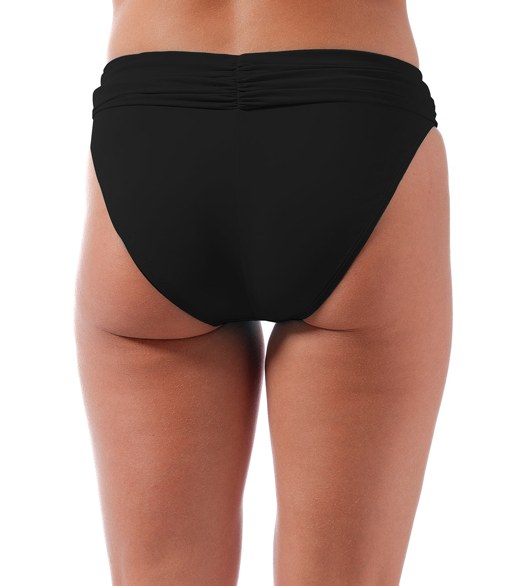 Jantzen Women's Solid Julie Hipster Bikini Bottom