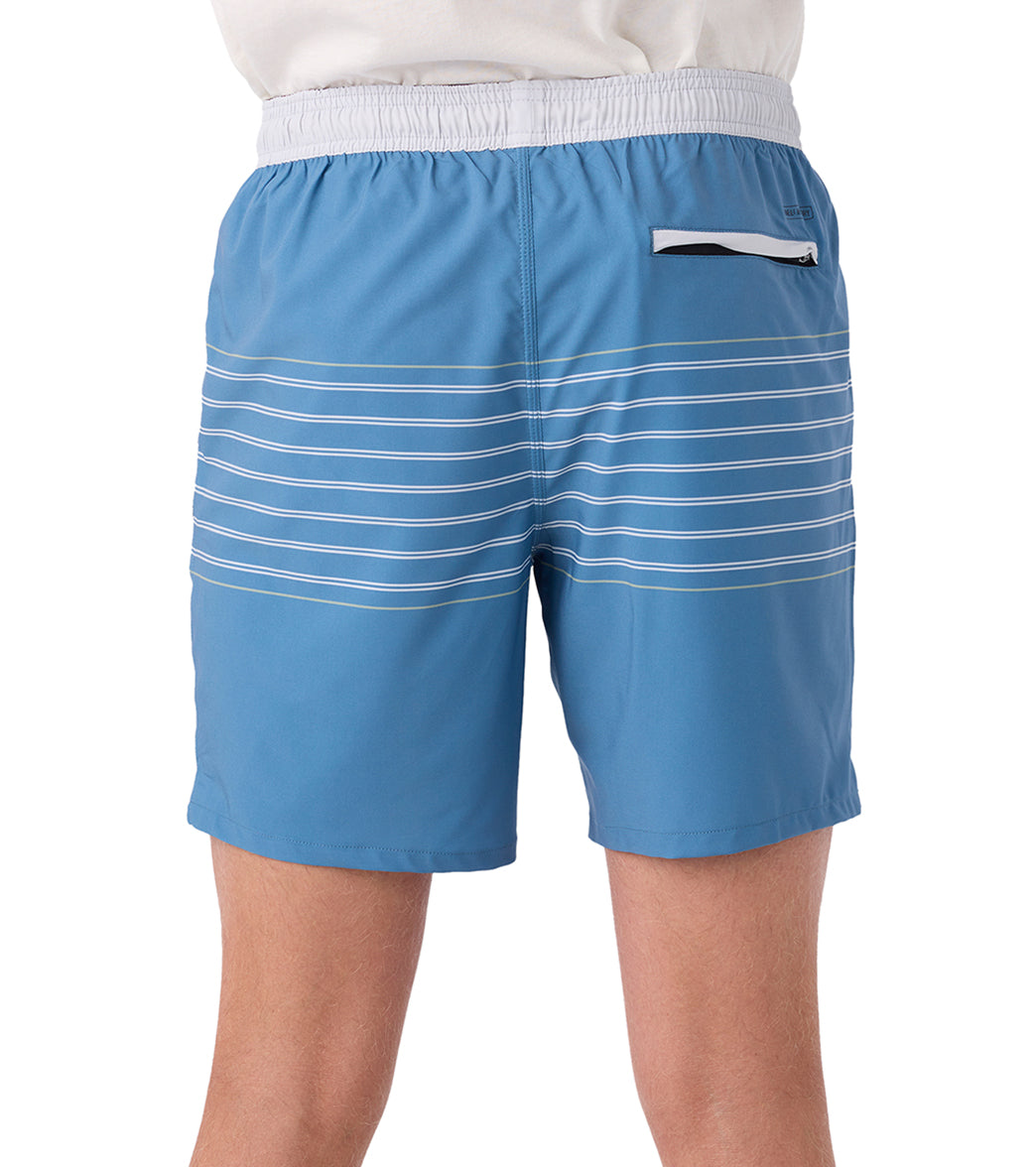 O'Neill Men's 17" Perform Light Lined Volley Swim Trunks