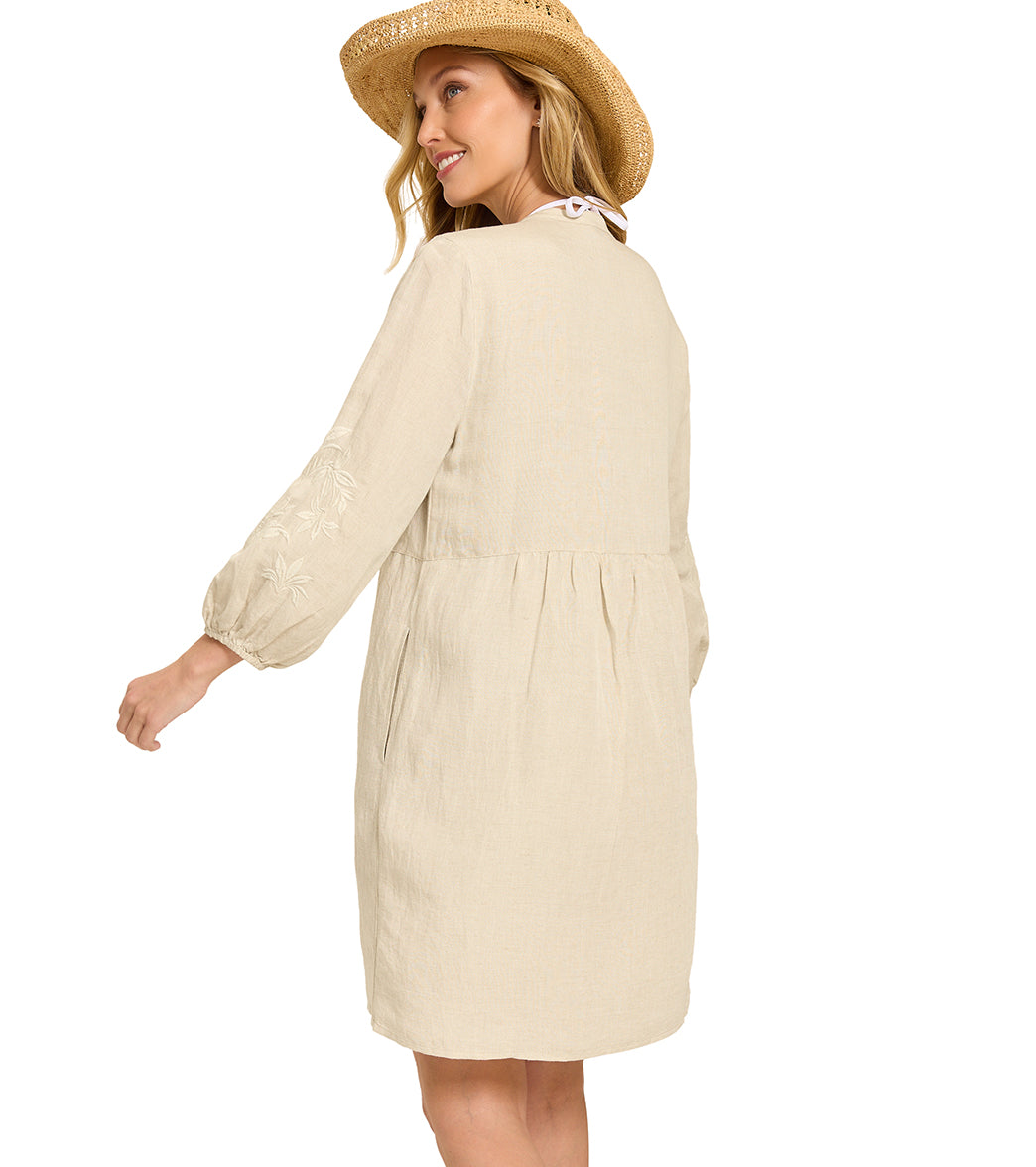 Tommy Bahama Women's St Lucia Floral Embroidered Dress