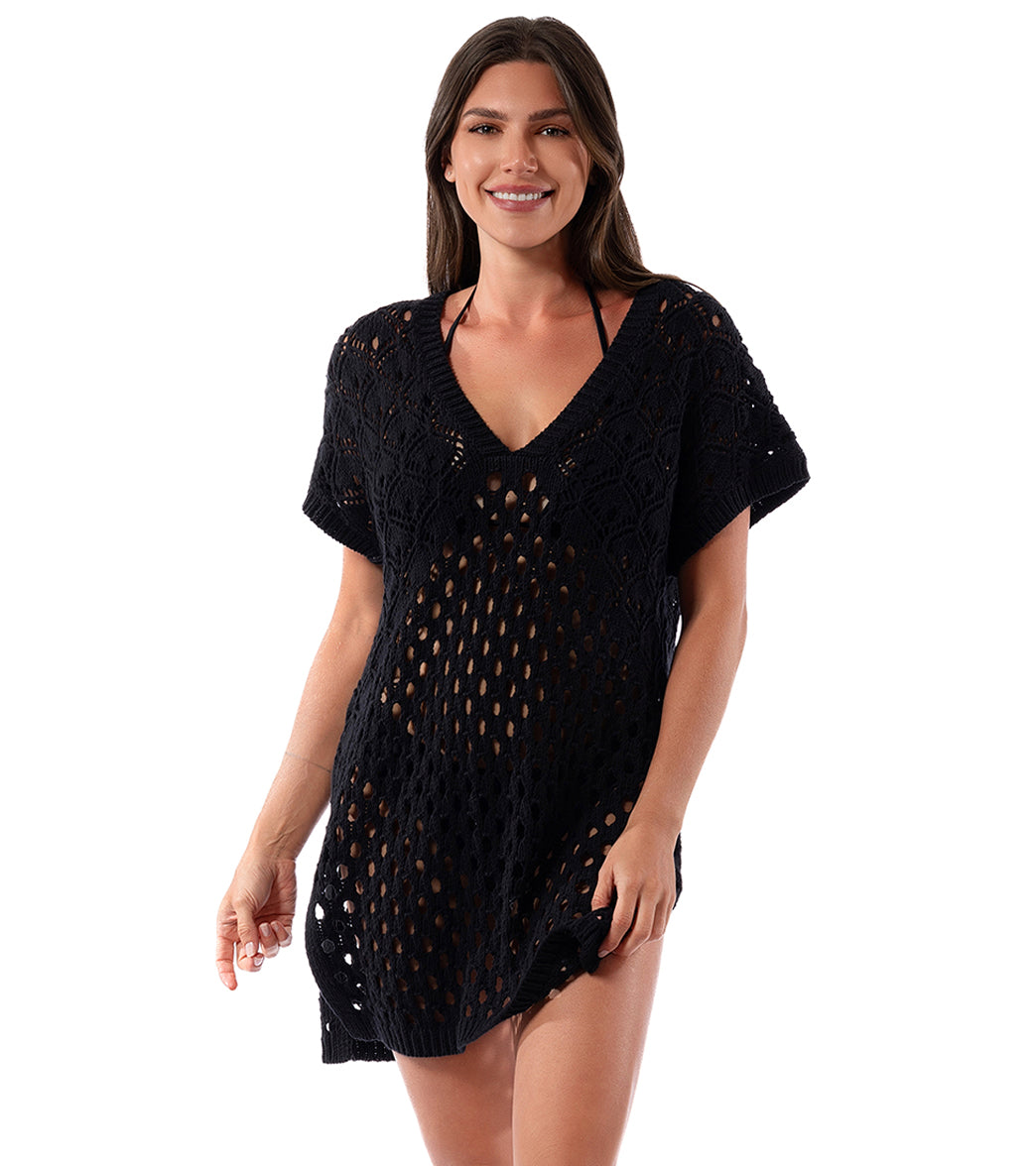 Jantzen Women's Edna Knitted Tunic Cover Up