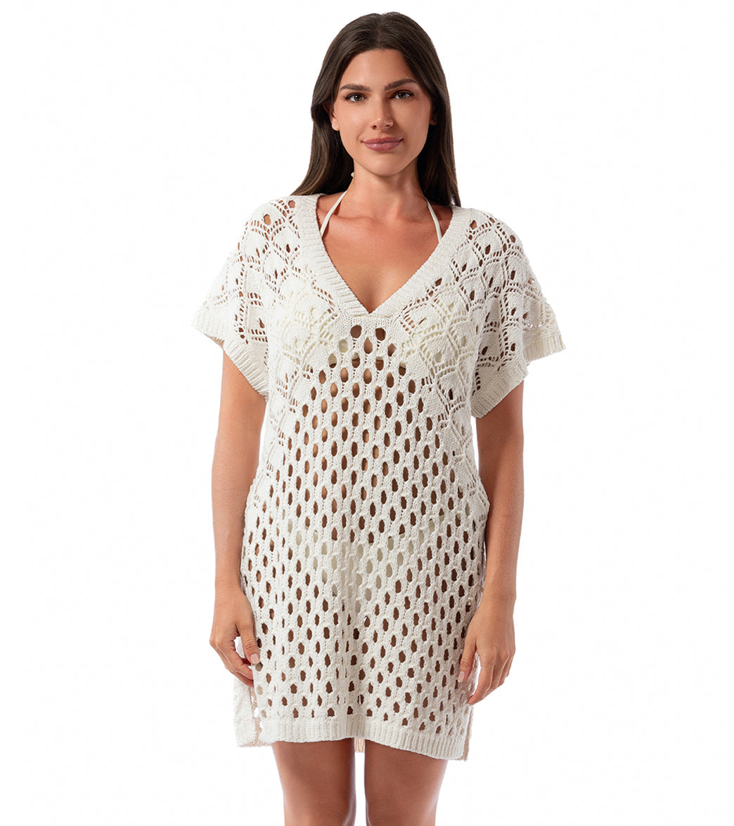 Jantzen Women's Edna Knitted Tunic Cover Up