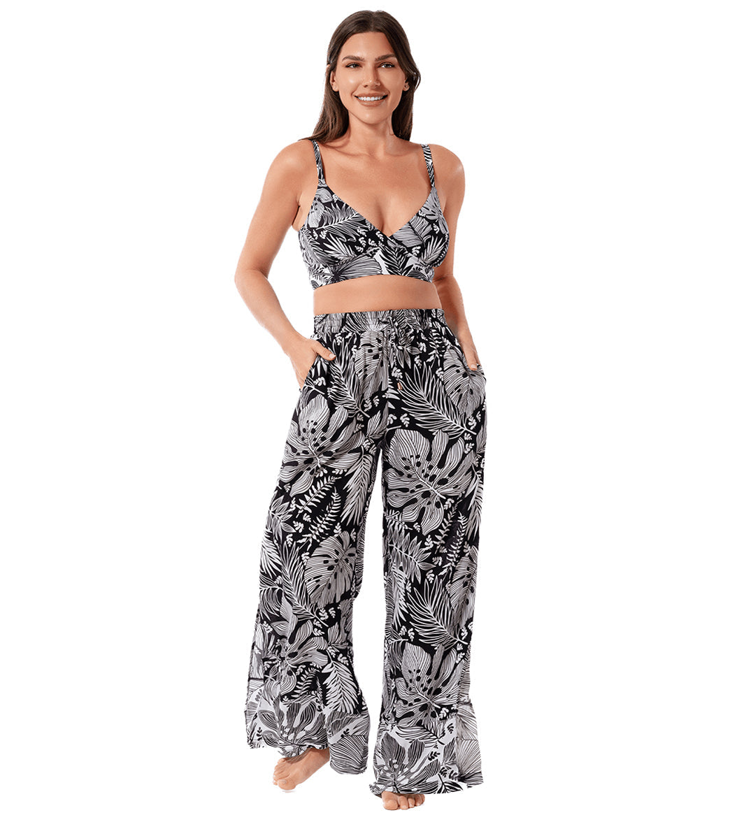 Jantzen Women's Forest Blast Josephine Pull On Cover Up Pant