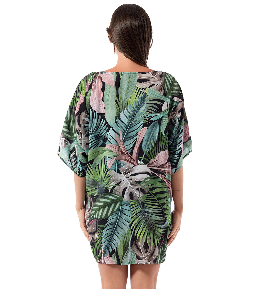 Jantzen Women's Jungle Glam Celia Tunic Cover Up