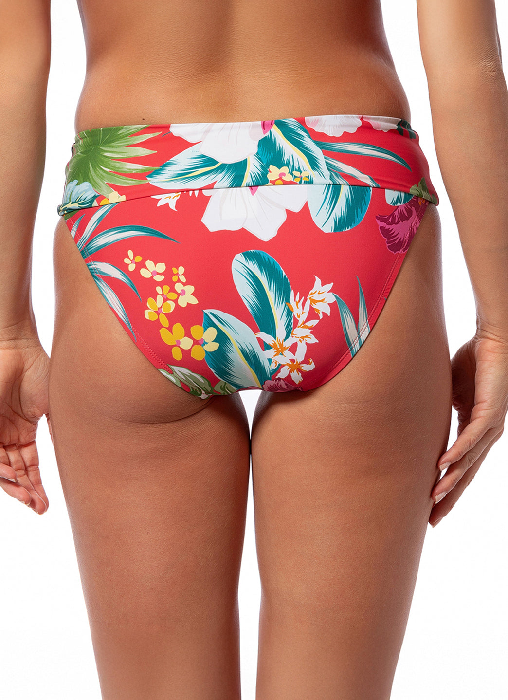 Jantzen Women's Morning Bloom Barbara Convertible Bikini Bottom