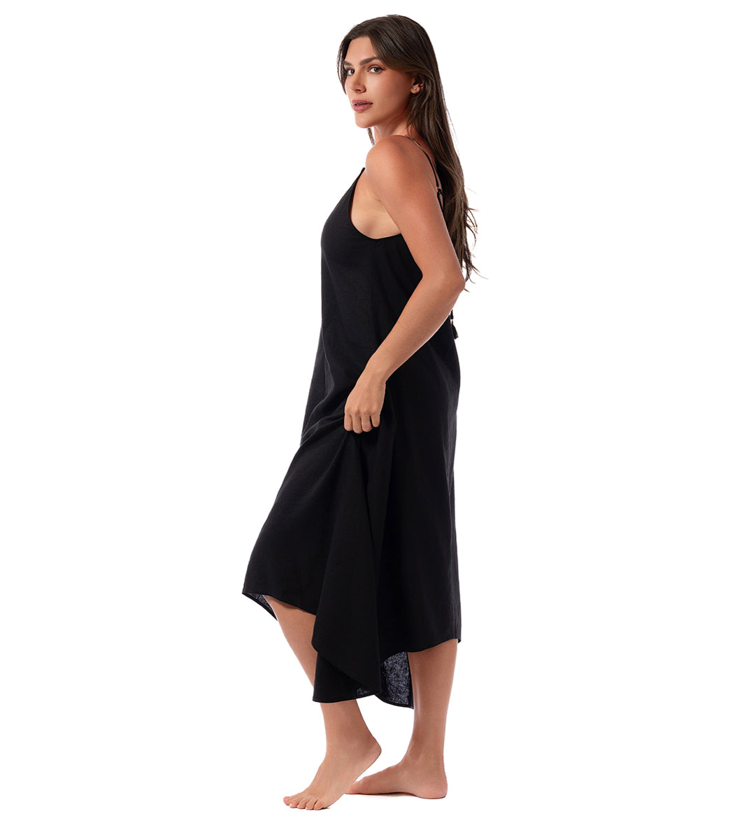 Jantzen Women's Royal Black Maggie Scarf Dress Cover Up