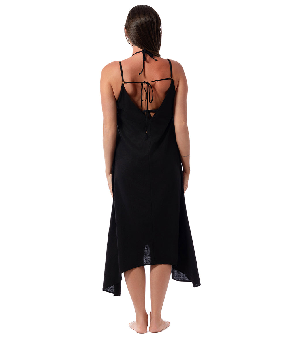 Jantzen Women's Royal Black Maggie Scarf Dress Cover Up