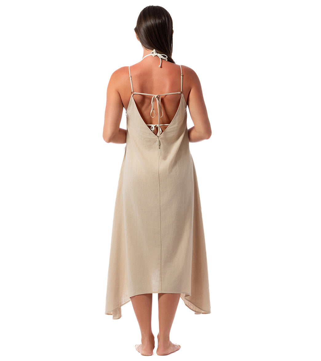 Jantzen Women's Royal Black Maggie Scarf Dress Cover Up