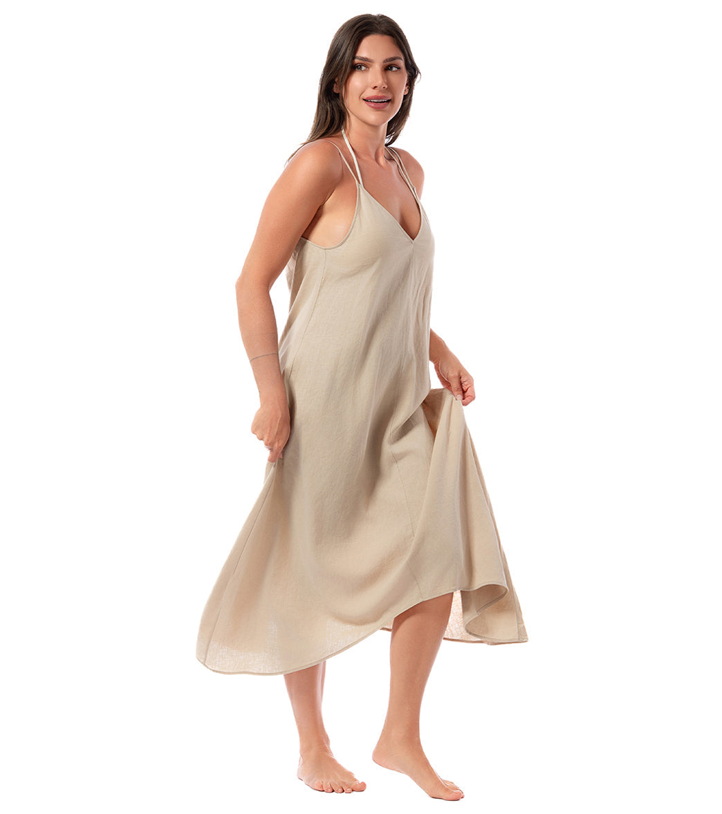 Jantzen Women's Royal Black Maggie Scarf Dress Cover Up