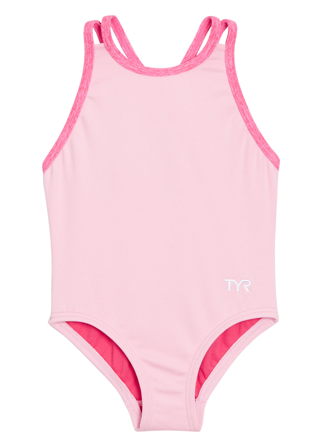 TYR Girls' Solid Durafast Elite Oliviafit One Piece Swimsuit (Toddler, Little Kid, Big Kid)