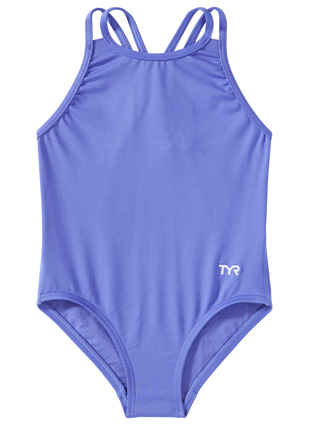TYR Girls' Solid Durafast Elite Oliviafit One Piece Swimsuit (Toddler, Little Kid, Big Kid)