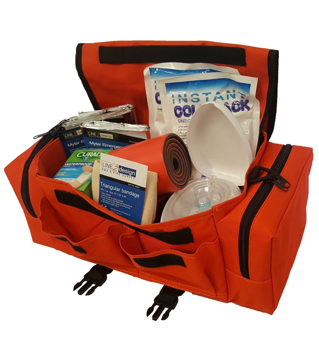 LINE2Design Orange Economic Cab Bag  First Aid Kit