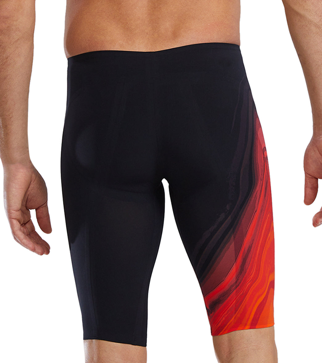 TYR Men's Venzo Volconyx High Waist Jammer Tech Suit Swimsuit
