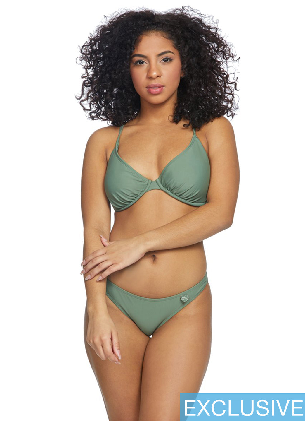 Body Glove Swimwear Smoothies Solo D/DD/E/F Cup Underwire Bikini Top