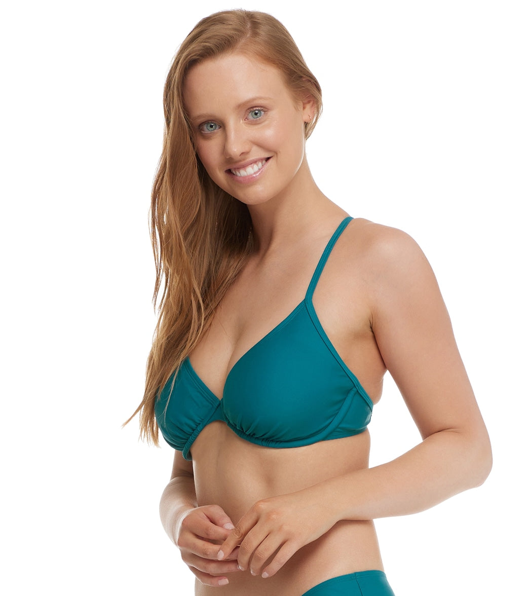 Body Glove Swimwear Smoothies Solo D/DD/E/F Cup Underwire Bikini Top