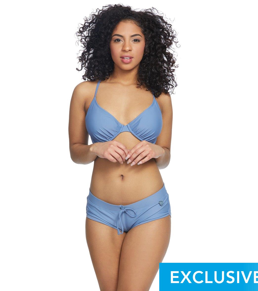 Body Glove Swimwear Smoothies Solo D/DD/E/F Cup Underwire Bikini Top