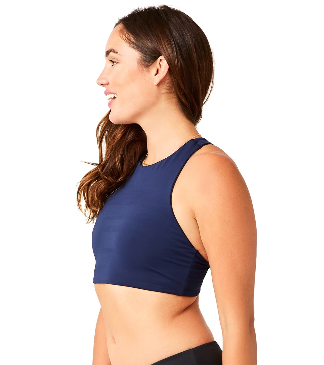 Carve Designs Sanitas Reversible High Neck Bikini Top