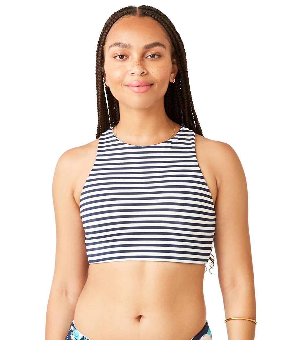 Carve Designs Sanitas Reversible High Neck Bikini Top