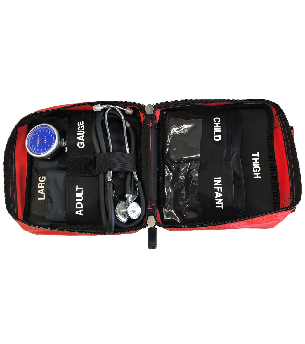 LINE2Design Blood Pressure Multi-Cuff Kit 5 with Extra Large High Contrast Gauge & Stethoscope