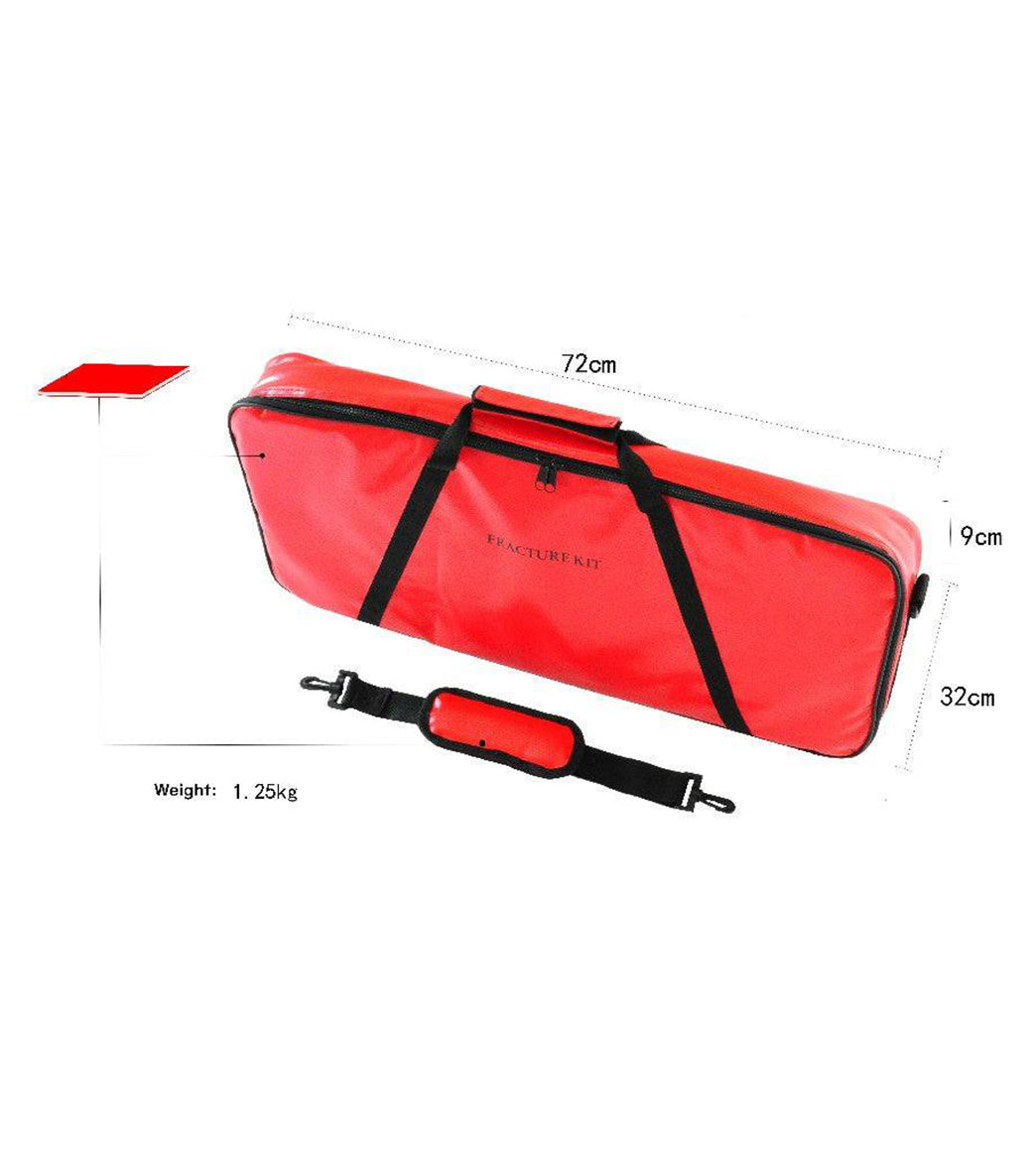 LINE2Design Heavy Duty Emergency Fracture Immobilization Arm and Leg Care Splints with Carrying Case