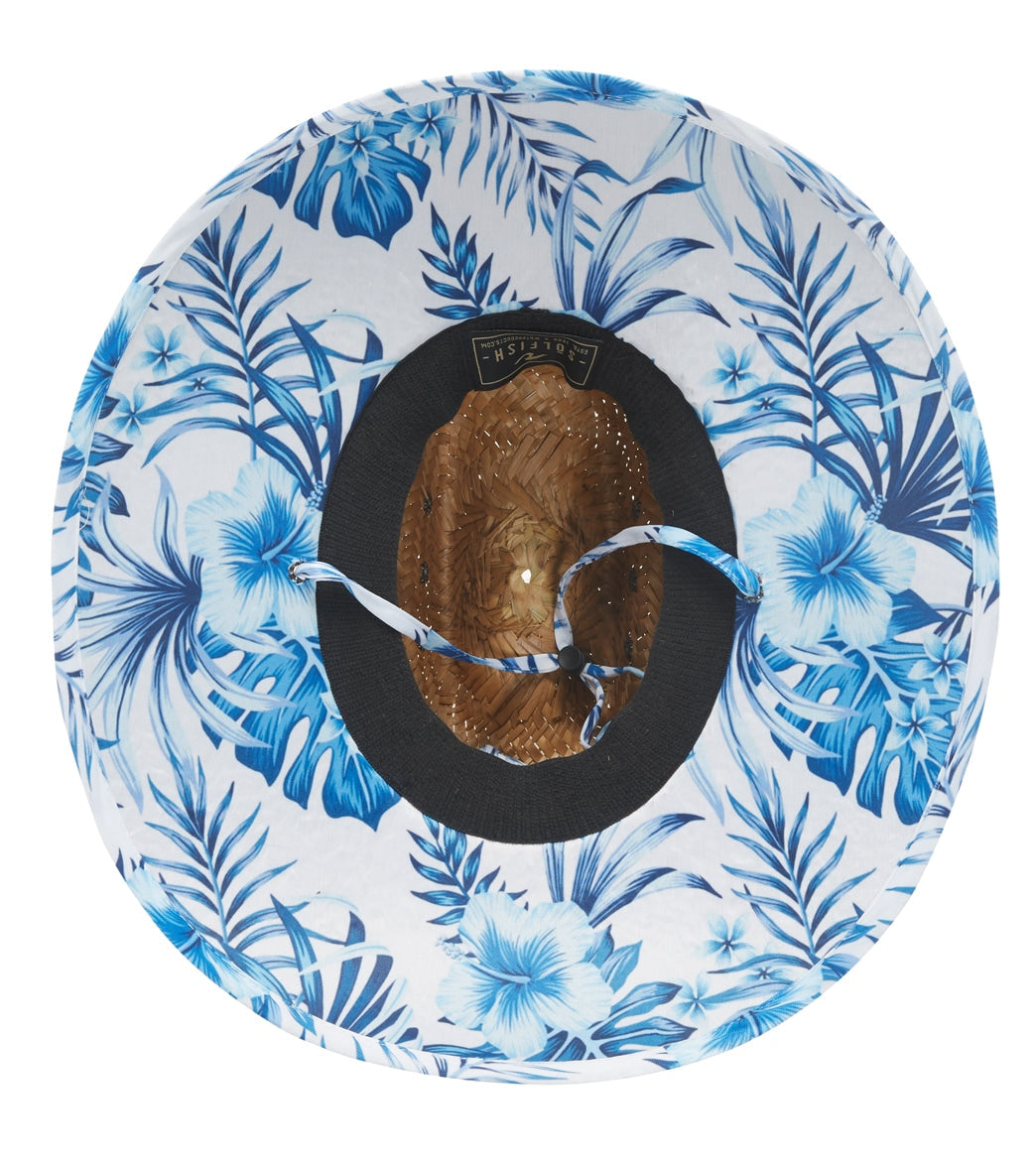 Wet Products Lifeguard Hat Hibiscus Underbrim Flexfit Hat