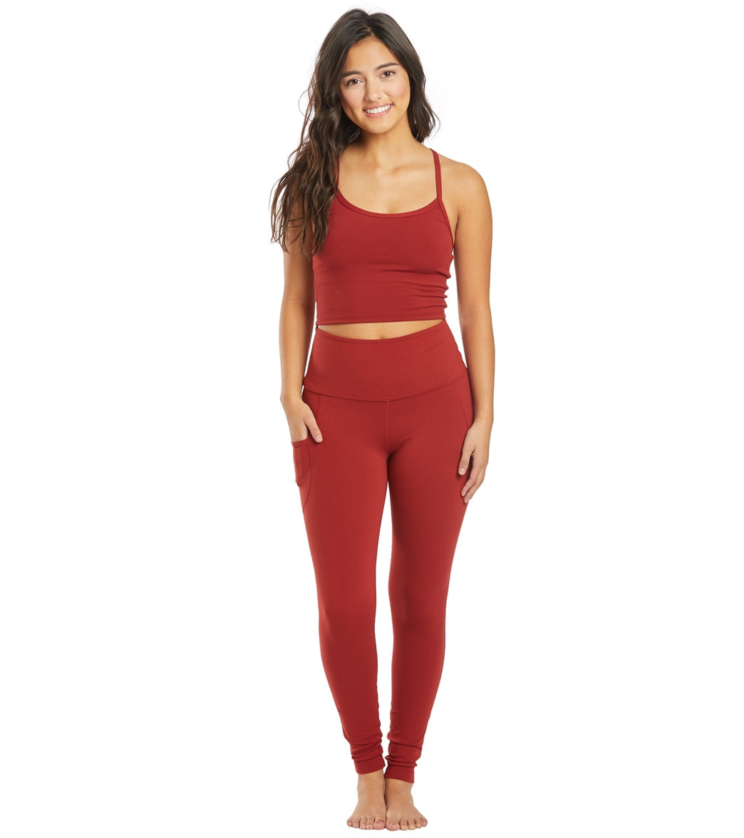 Everyday Yoga Solid Crop Tank