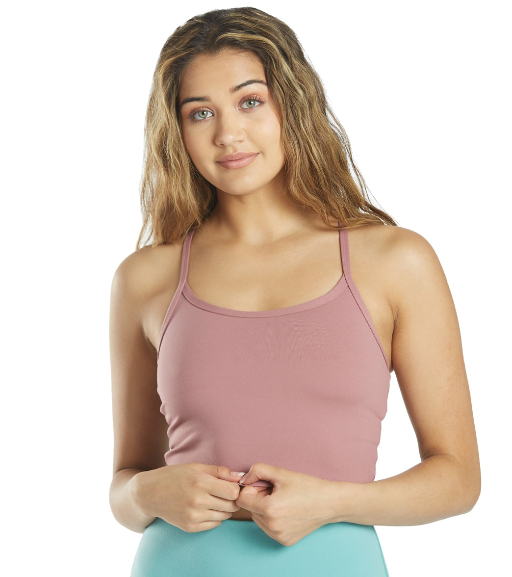 Everyday Yoga Solid Crop Tank