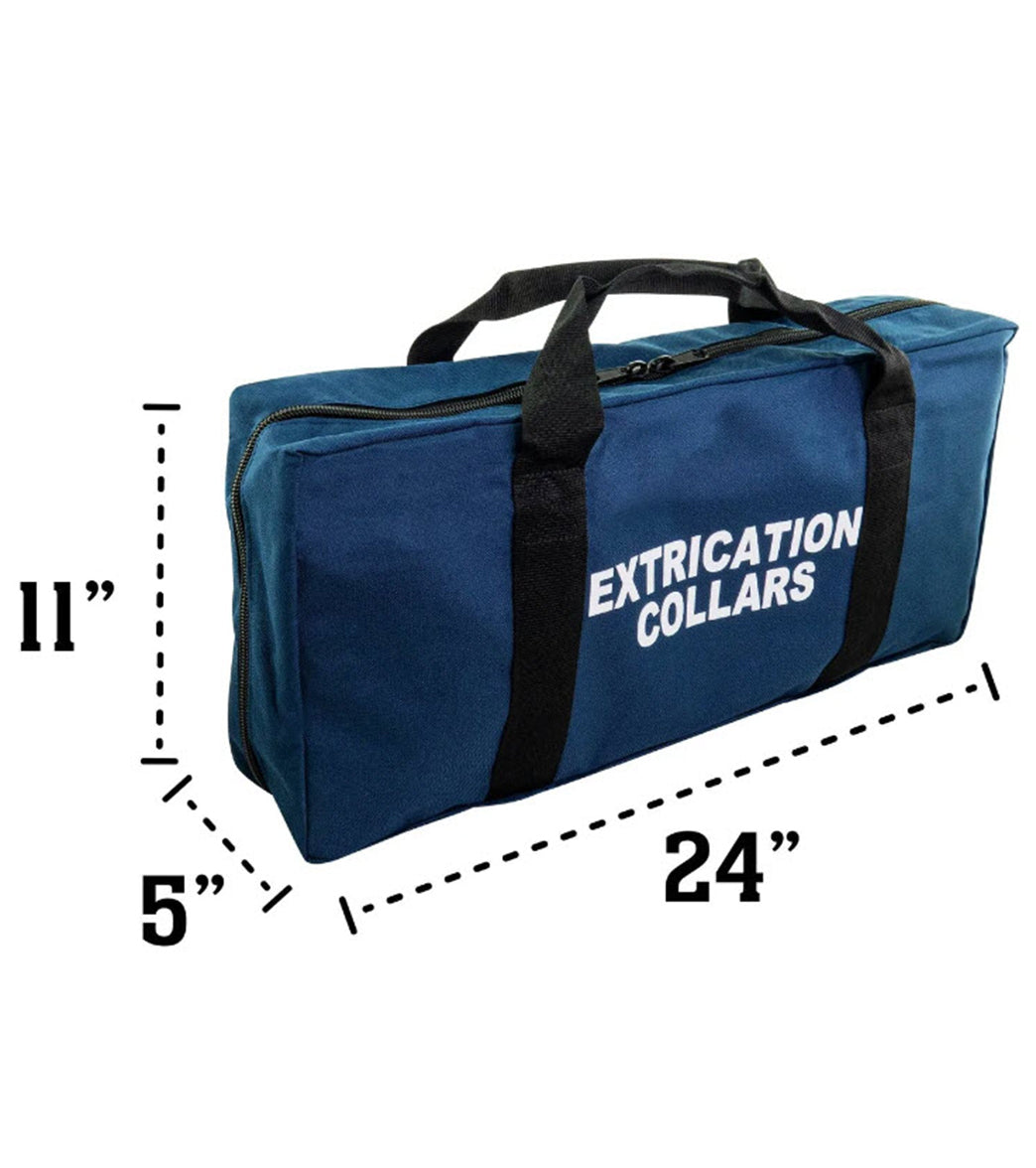LINE2Design EMS Medical Cervical Extrication Collars Bag with Zippered Pockets
