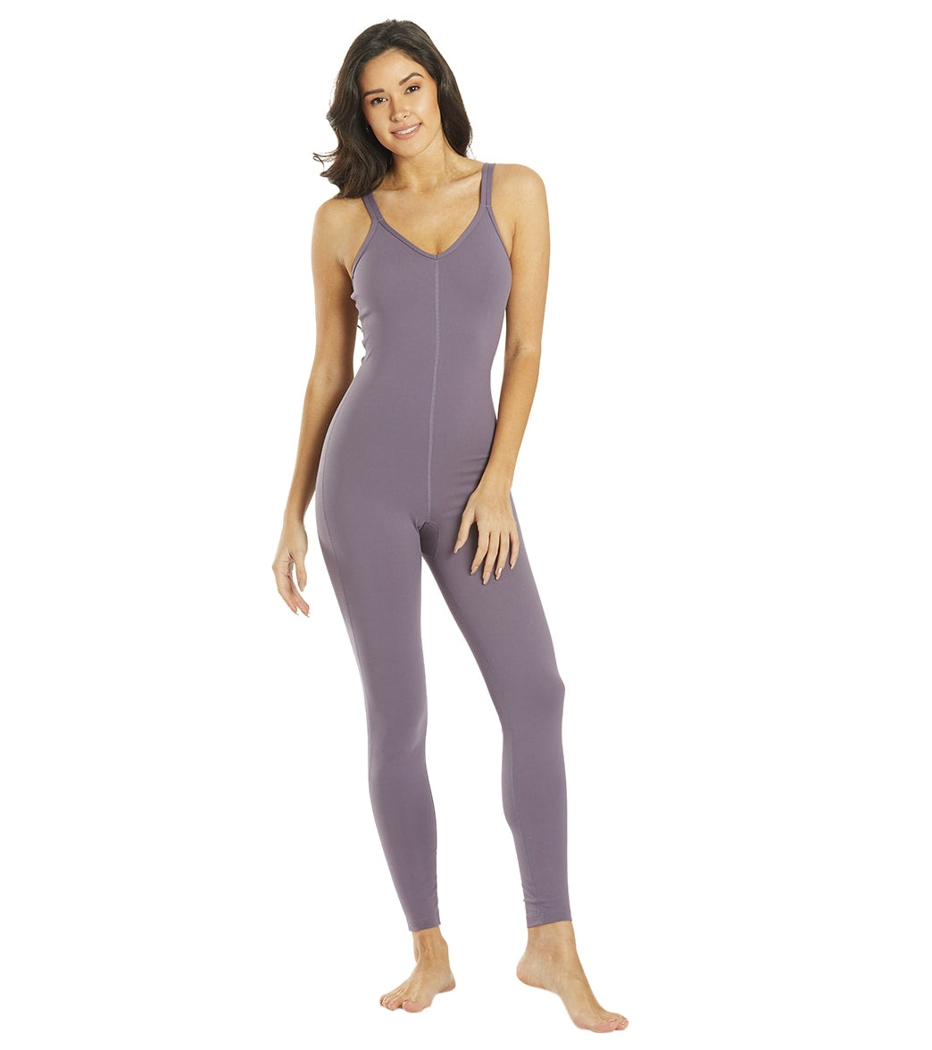 Everyday Yoga Strappy Back Long Leotard 28"