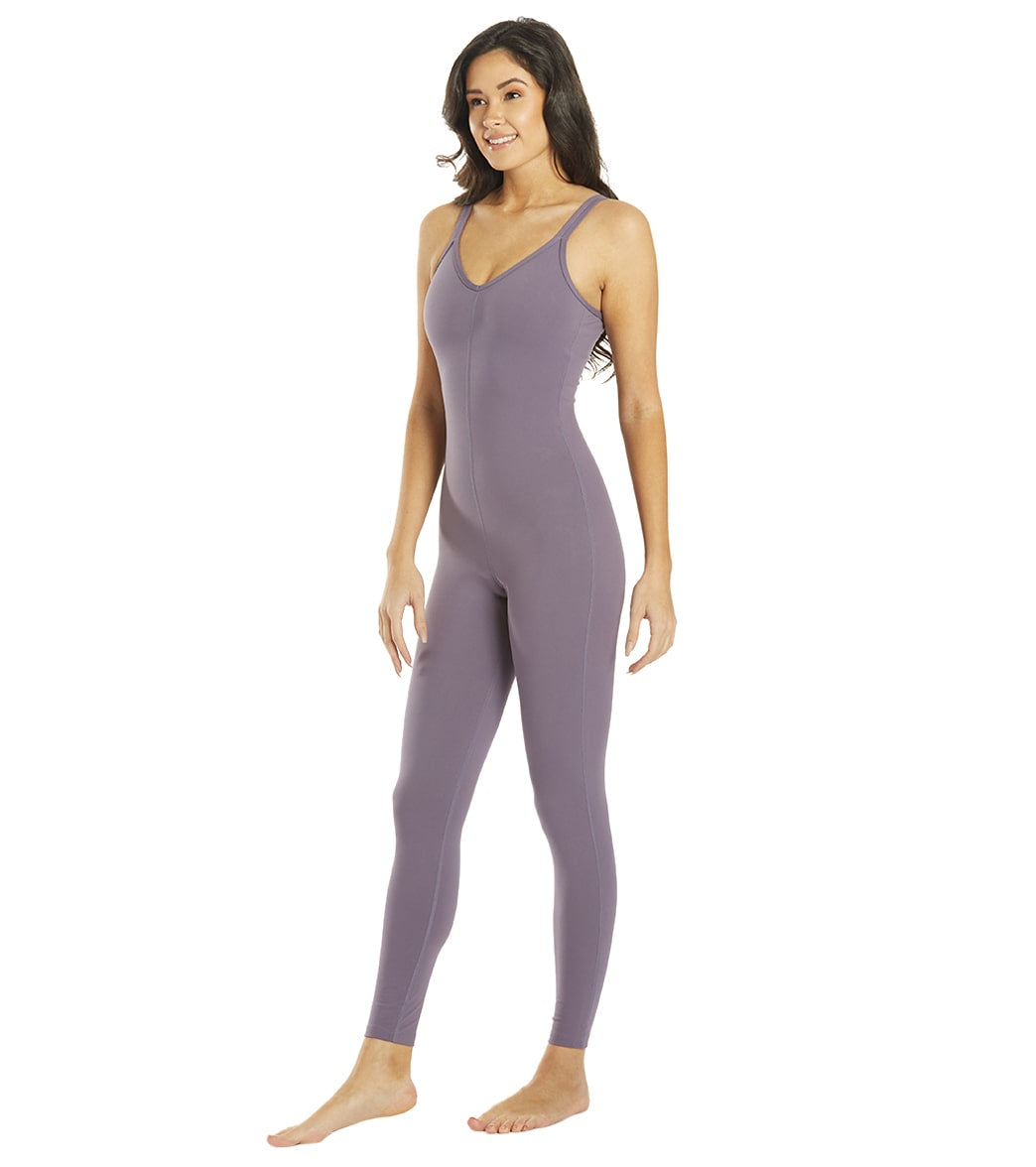 Everyday Yoga Strappy Back Long Leotard 28"