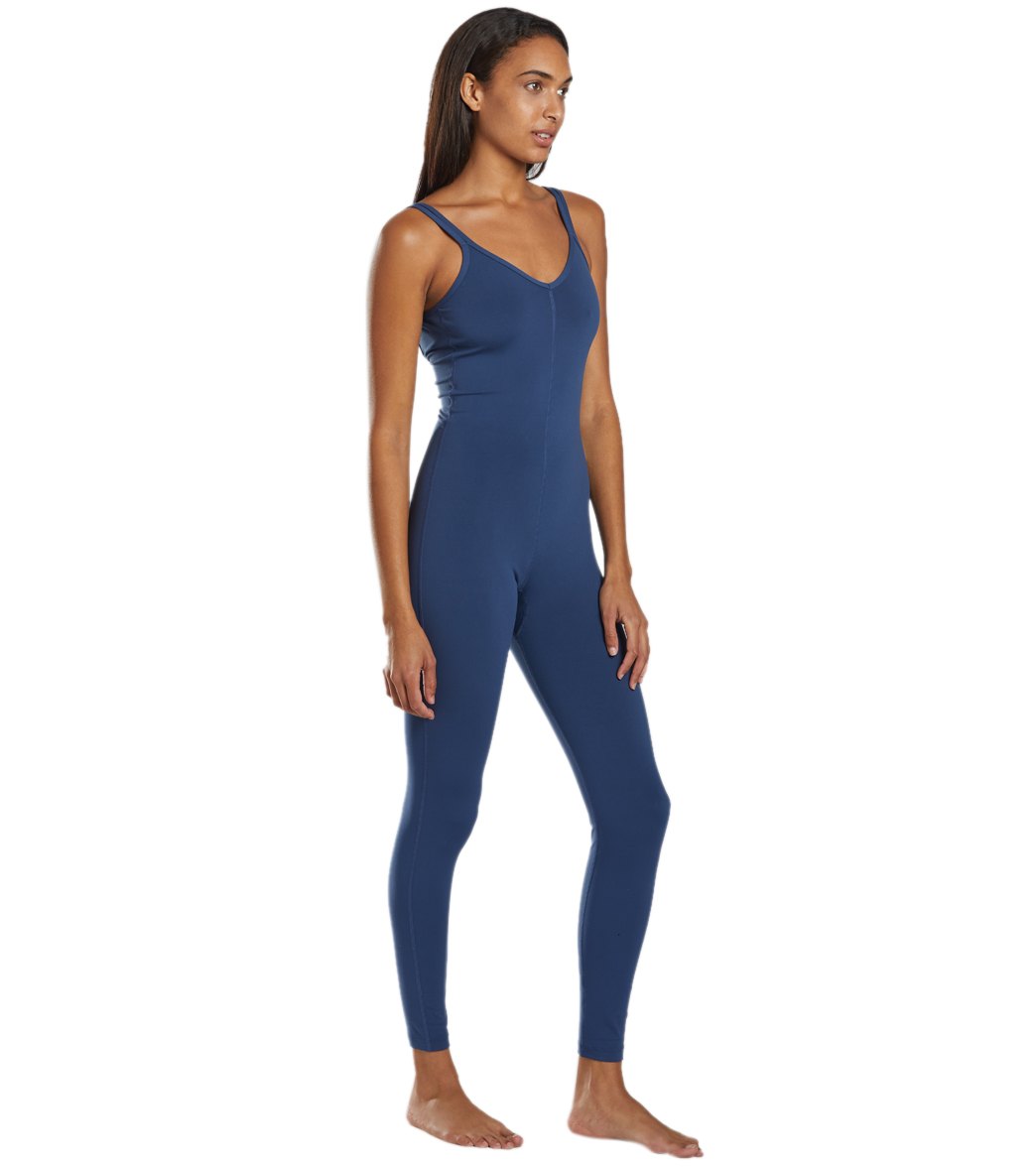 Everyday Yoga Strappy Back Long Leotard 28"