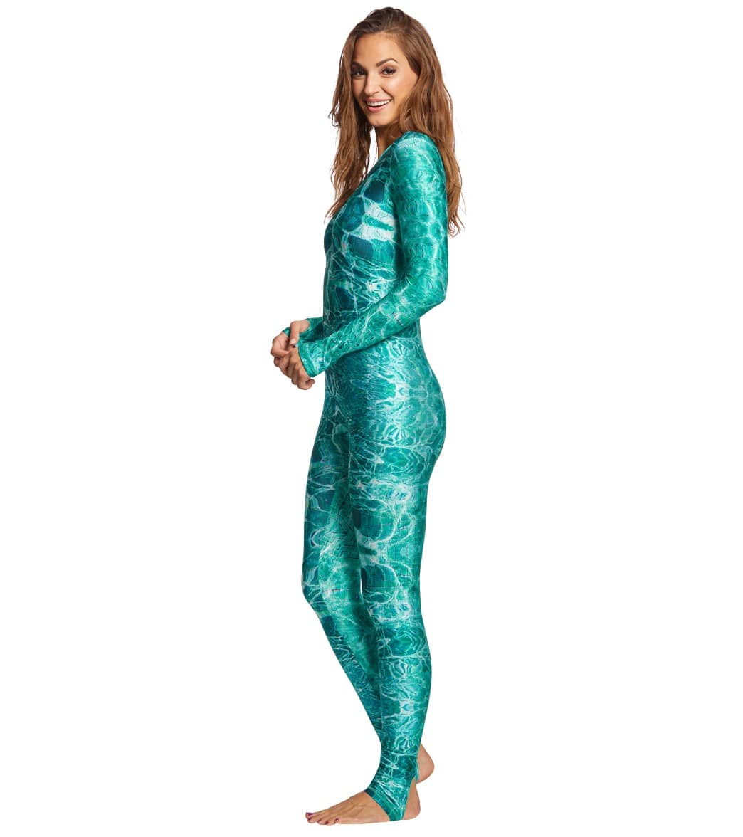 SlipIns Reflections Zippered Diveskins Unitard