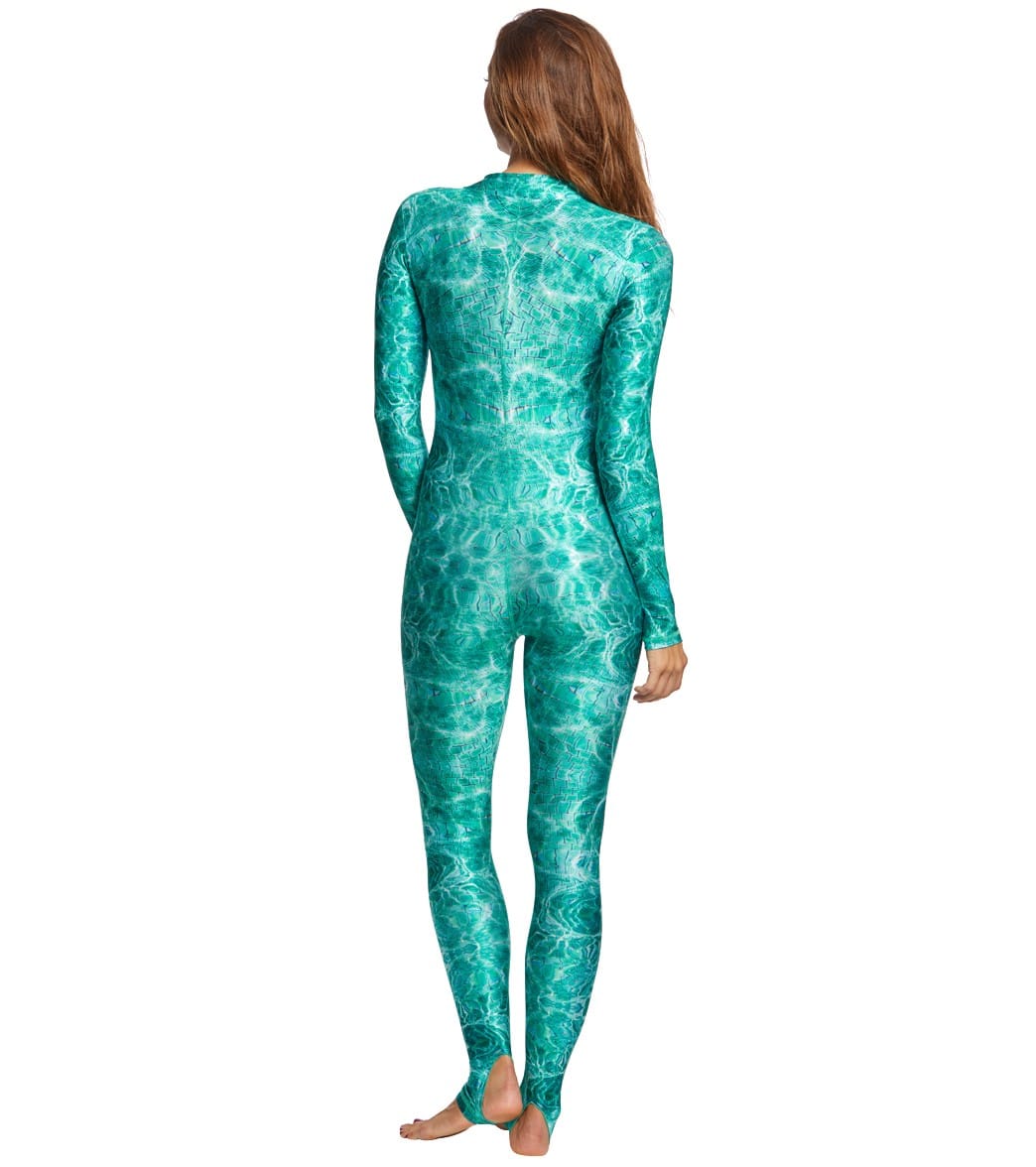 SlipIns Reflections Zippered Diveskins Unitard