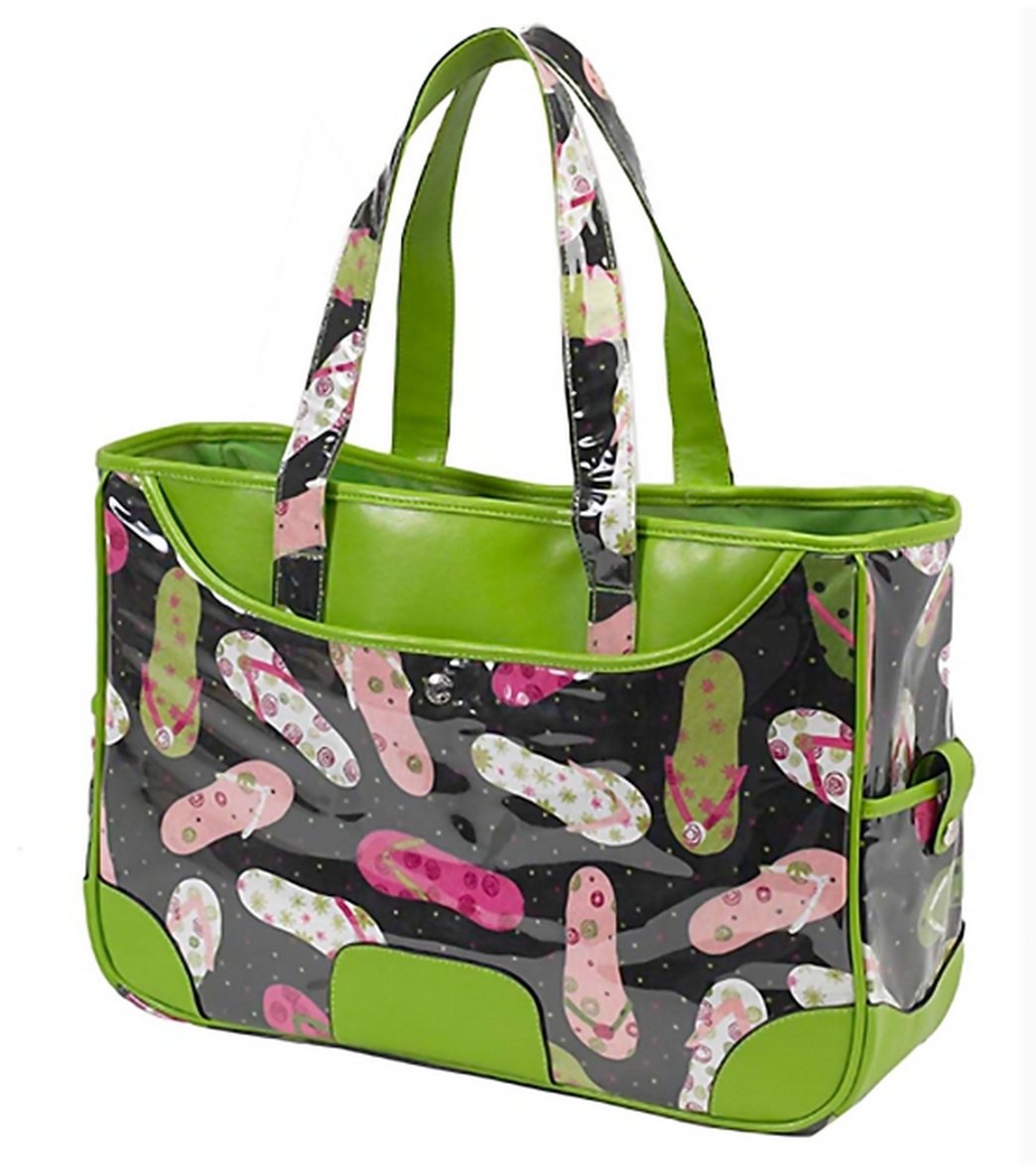 Picnic at Ascot Large Beach Tote