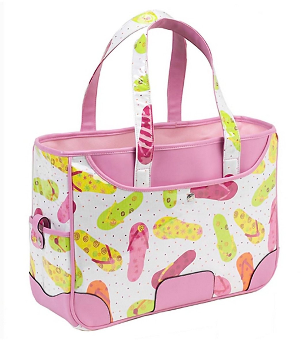 Picnic at Ascot Large Beach Tote