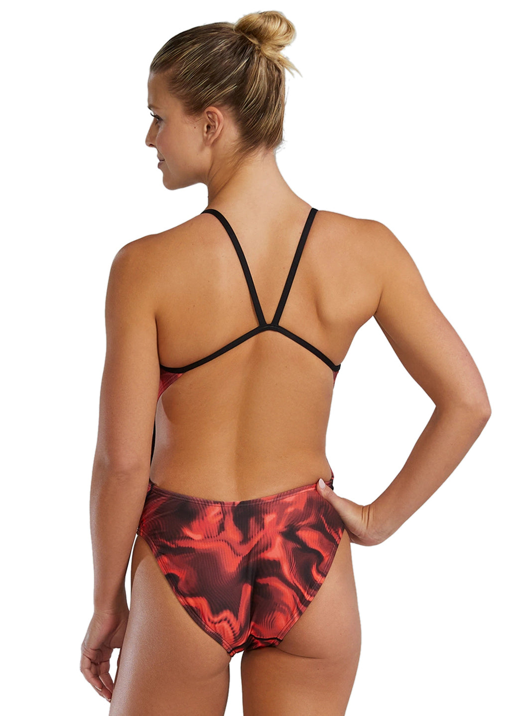 TYR Women's Waveform Cutoutfit One Piece Swimsuit