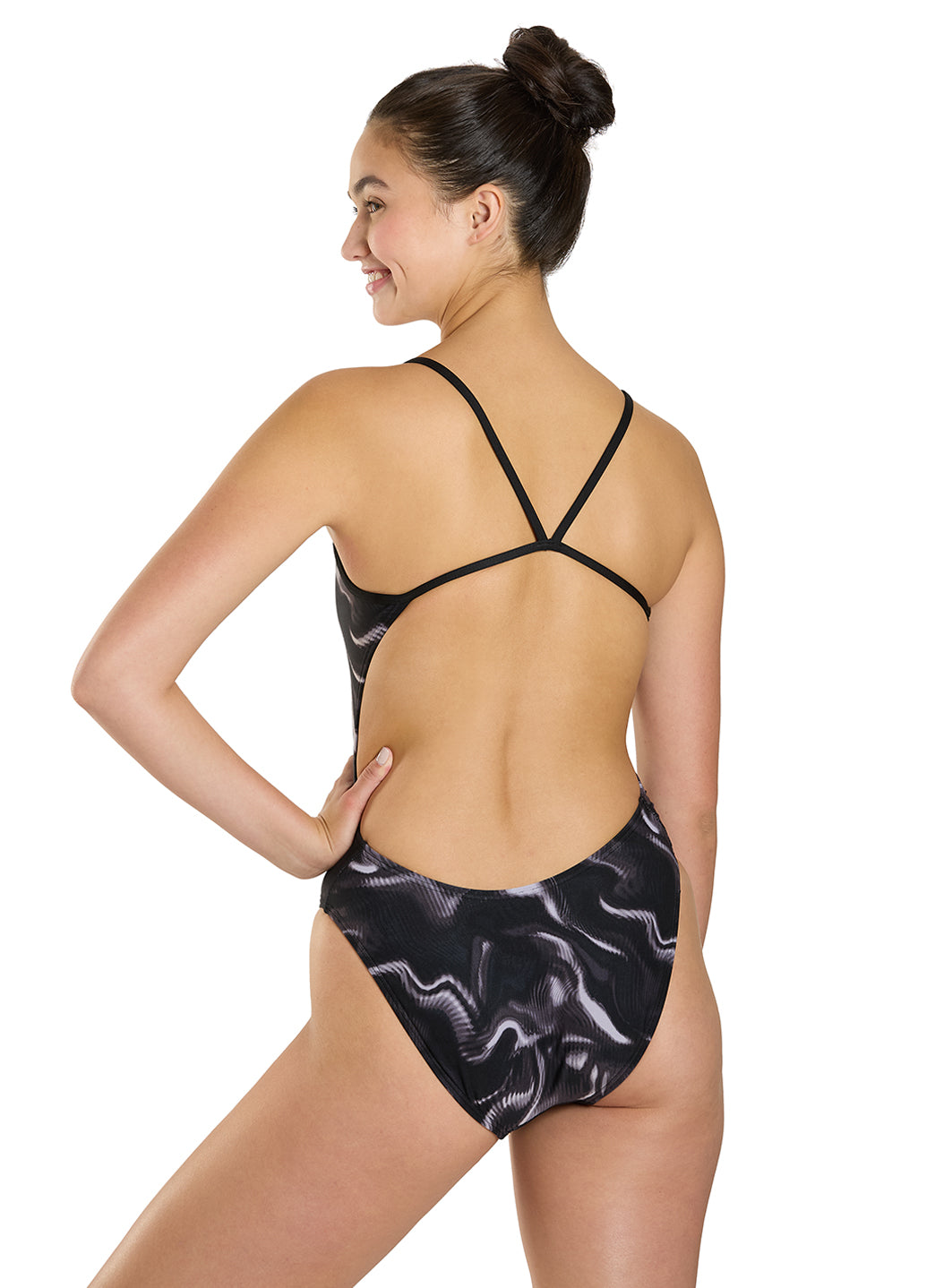 TYR Women's Waveform Cutoutfit One Piece Swimsuit
