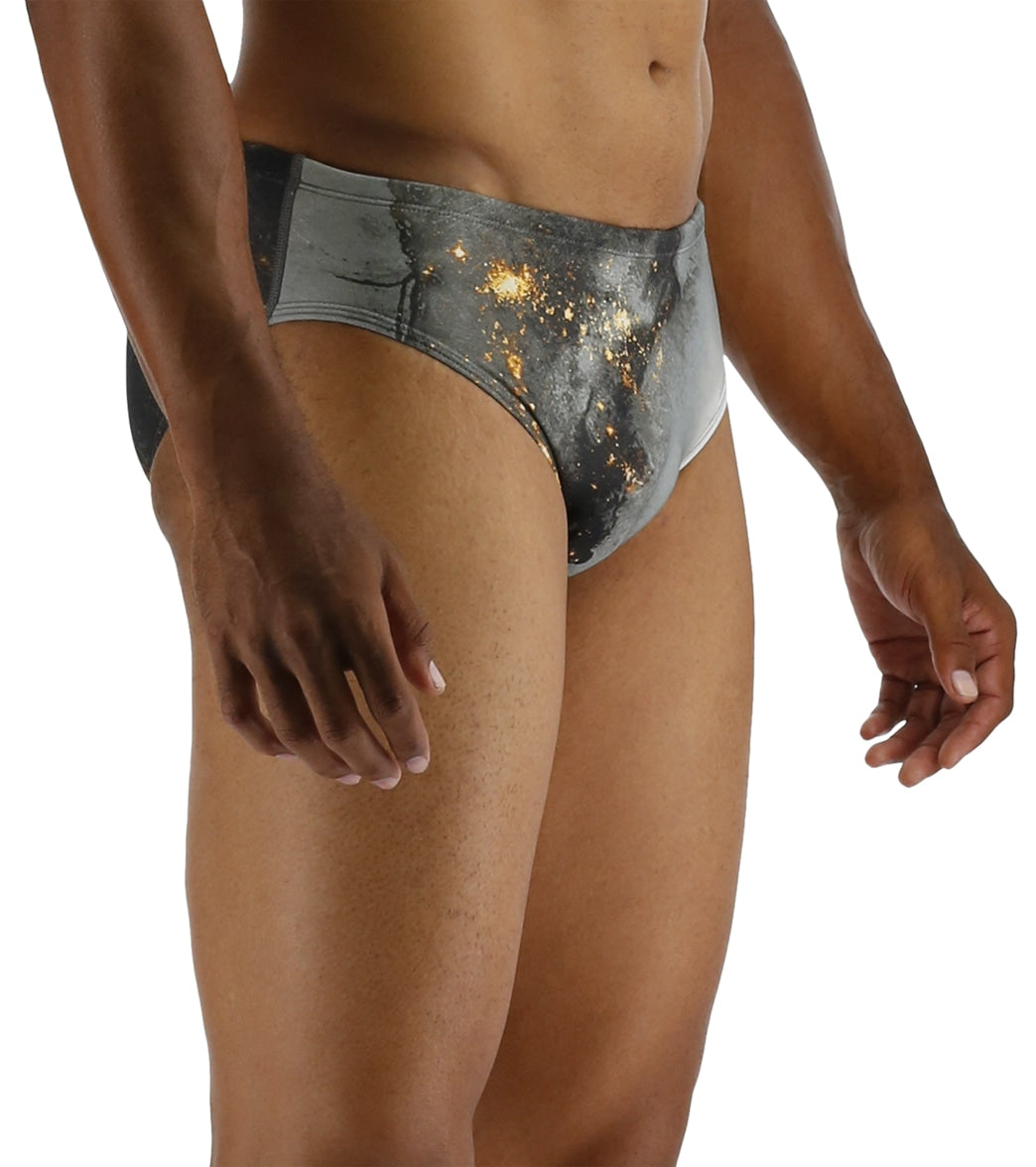 TYR Men's Pyrite Racer Brief Swimsuit