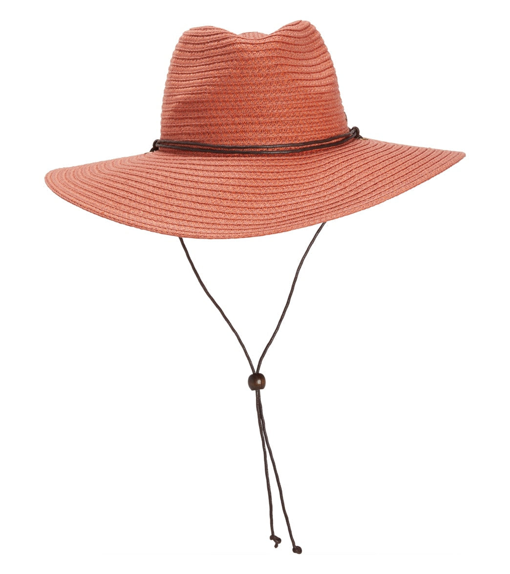 Wallaroo Women's Sanibel Wide Brim Straw Hat