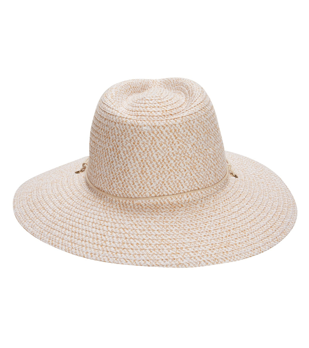 Wallaroo Women's Sanibel Wide Brim Straw Hat