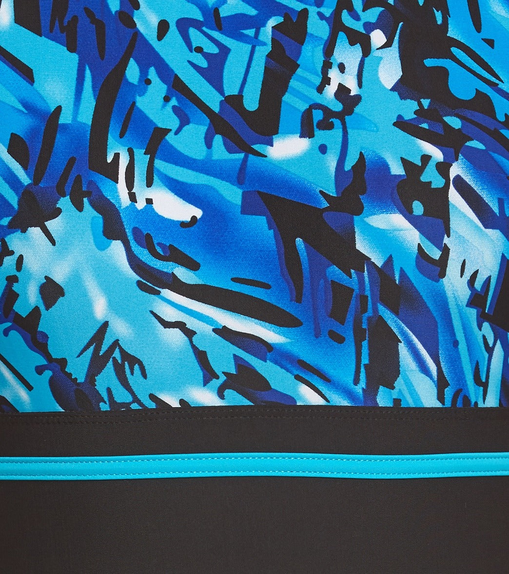 Waterpro Women's Marina Splice U-Back One Piece Swimsuit