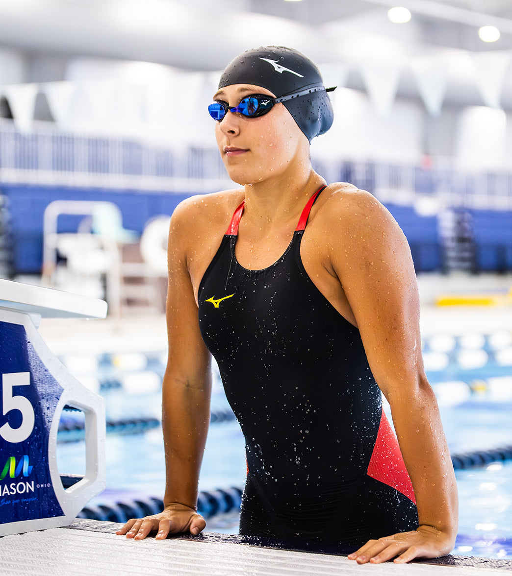 Mizuno Women's GX Sonic 6 Emotional Techniques (ET) Open Back Tech Suit Swimsuit