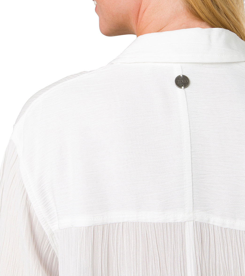 prAna Women's Fernie Cover Up Shirt