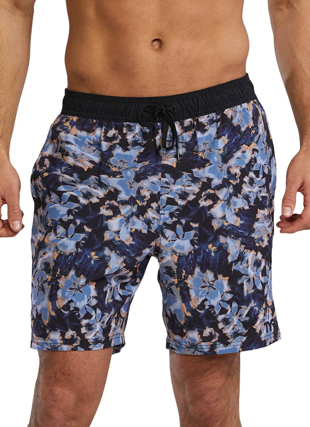 TYR Men's Print Skua 7" Volley Swim Trunks